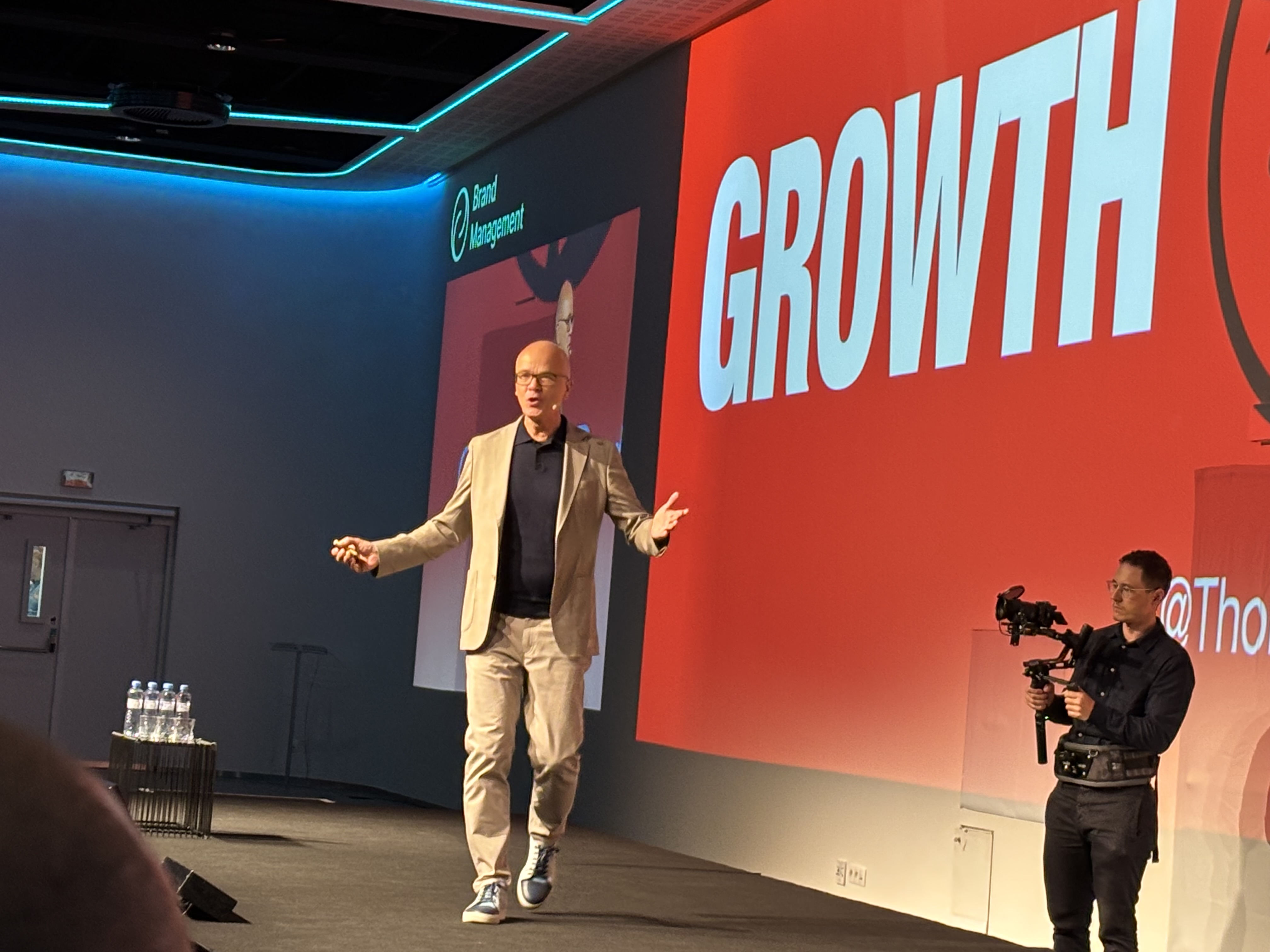 Thomas Barta na konferenci Brand Management 2025, zdroj: MediaGuru.cz