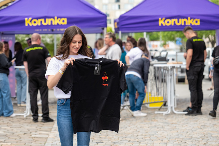 Korunka se v kampani spojila s Ultimate Love Festem