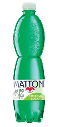 Nová Mattoni extra jemně perlivá v litrové eco-lahvi