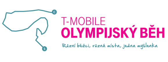 Logo T-Mobile Olympijský běh