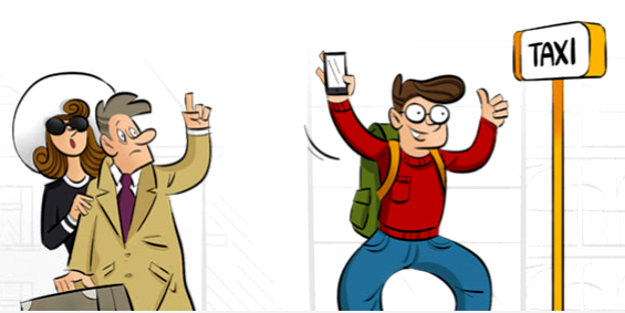 Příklad komiksově znázorněné situace, ilustrace jsou dílem jihlavské agentury CubesDigital
