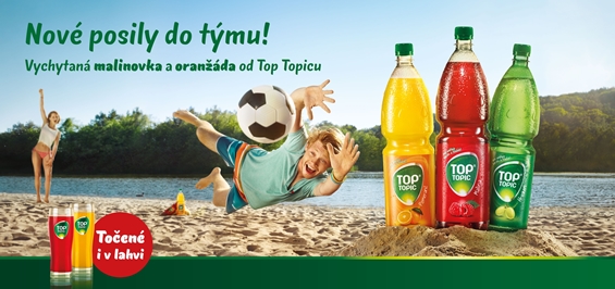 Klíčový vizuál letní kampaně Top Topic, foto: Tomáš Třeštík