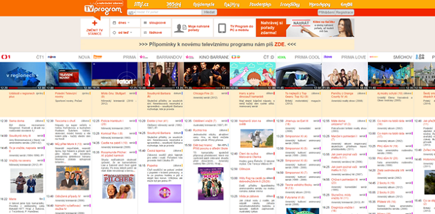 Online P ehled TV Program cz Upravil Vzhled MediaGuru Online P ehled TV Program cz Upravil Vzhled MediaGuru