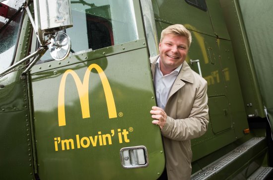 Generální ředitel McDonald's ČR Tomasz Ropacz.